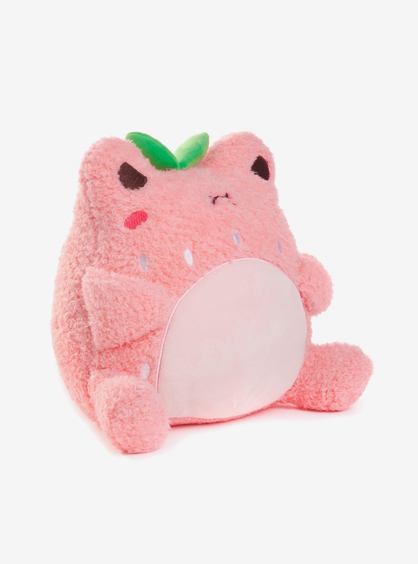 Cuddle Barn Wawa The Froggie Strawberry Plush, , alternate