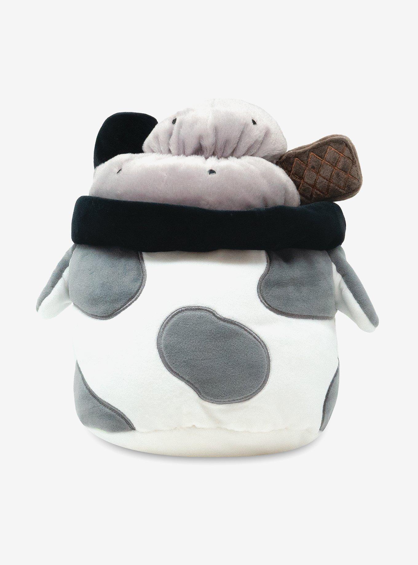 Cuddle Barn Black Sesame Mooshake Plush, , alternate