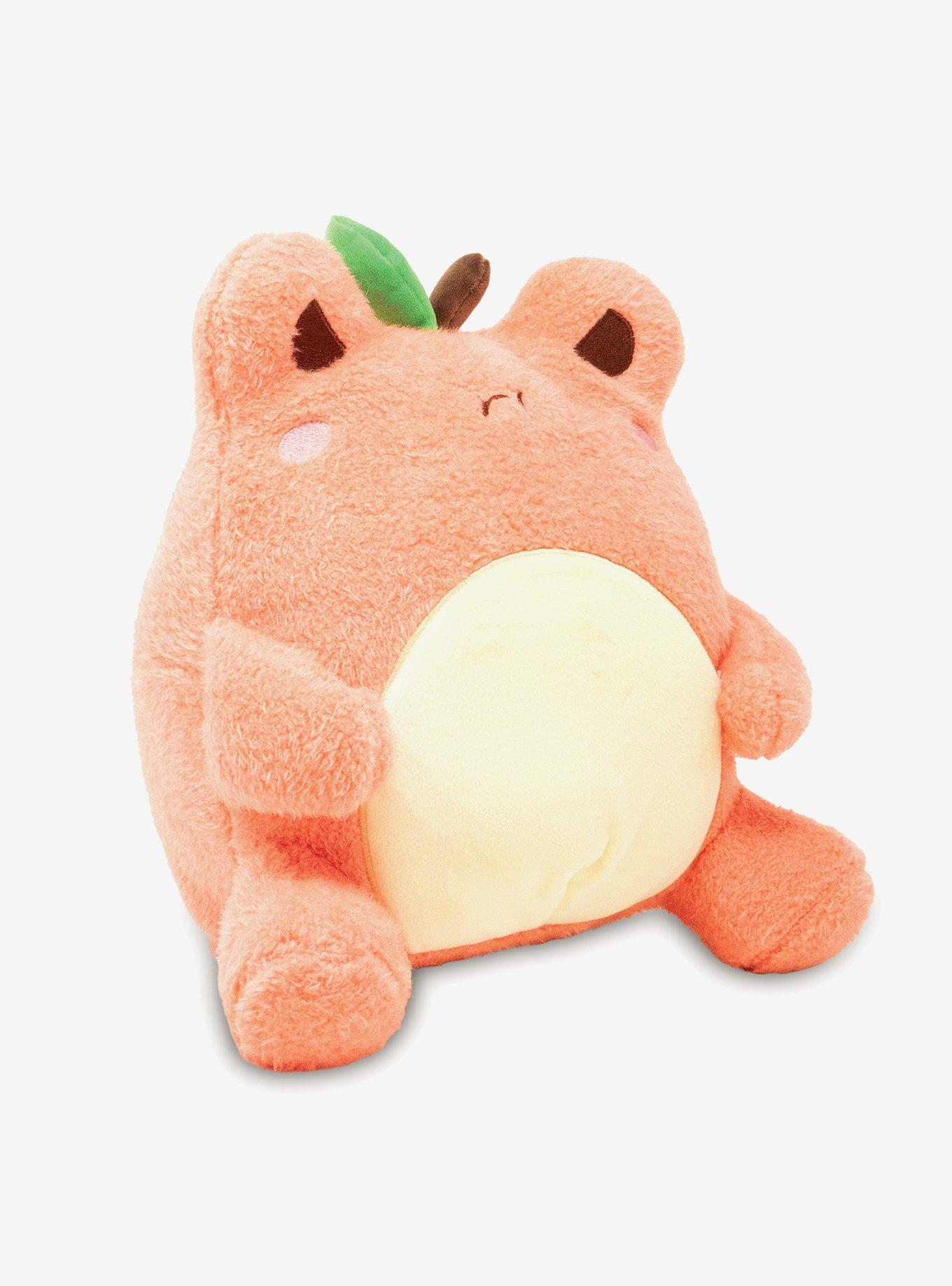 Cuddle Barn Wawa The Froggie Peach Plush, , alternate