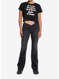 Social Collision Do It For Everyone Crop T-Shirt, BLACK, alternate