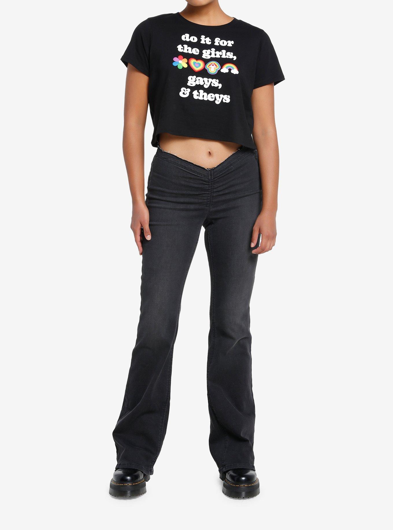 Social Collision Do It For Everyone Crop T-Shirt, , hi-res