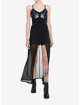 Plus Size Cosmic Aura Crystal Witch Duster Romper, , hi-res