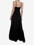 Cosmic Aura Black Lace Maxi Dress, BLACK, alternate