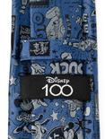Disney100 Mickey Mouse & Friends Vintage Blue Tie, , alternate