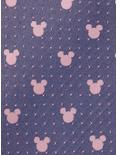 Disney Mickey Mouse Silhouette Purple Pink Dot Tie, , alternate