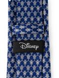 Disney Mickey Mouse Silhouette Polka Dot Blue Tie, , alternate