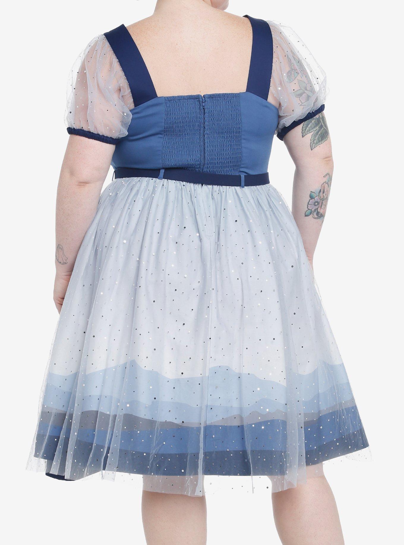 Her Universe Star Wars AT-AT Mesh Retro Dress Plus Size Her Universe Exclusive, MULTI, alternate