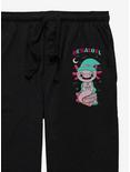 Axolotl Hexalotl Pajama Pants, BLACK, alternate