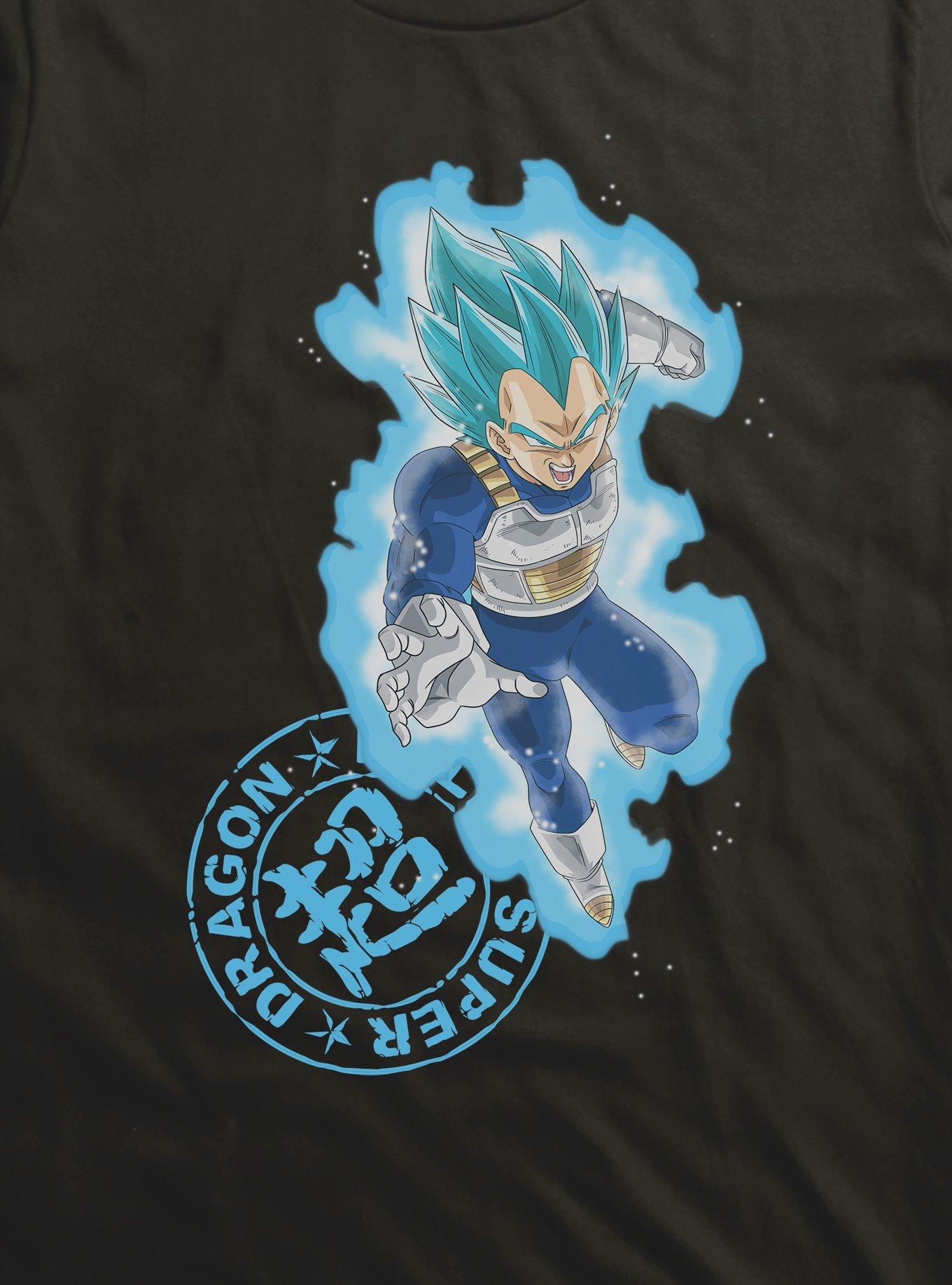 Dragon Ball Super Super Saiyan Blue Vegeta T-Shirt, , hi-res