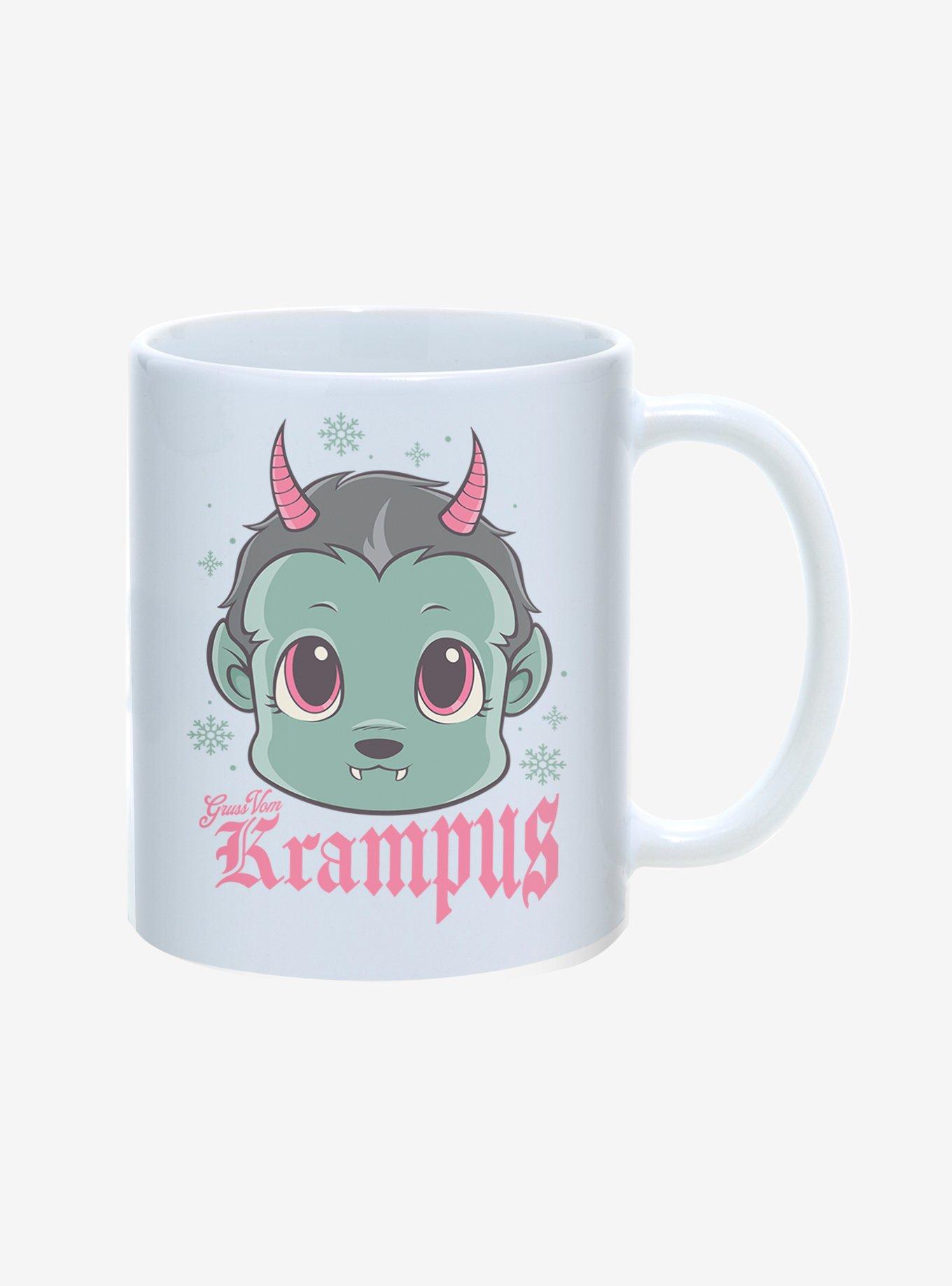 Krampus Chibi Holiday Greetings Mug 11oz