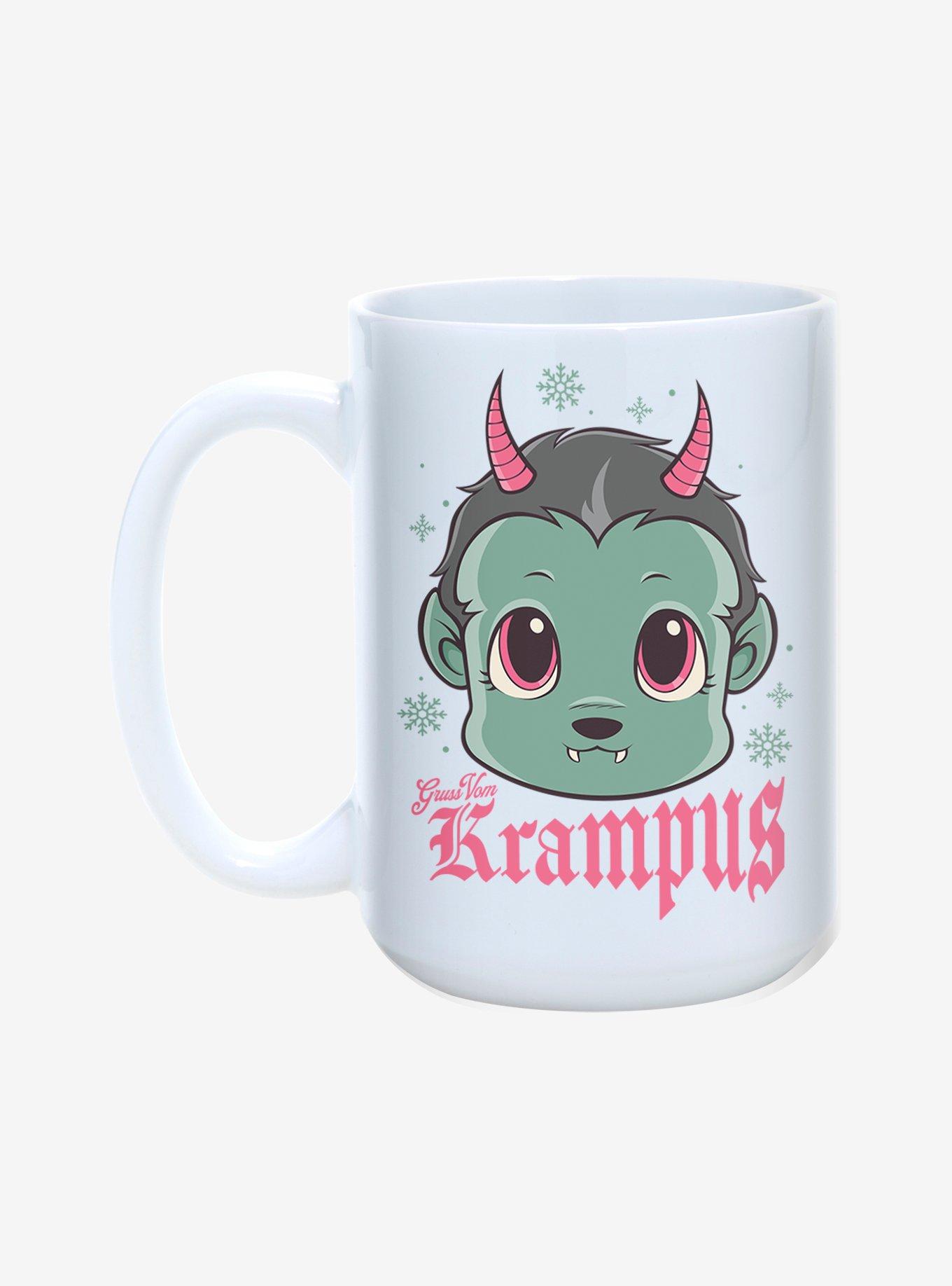 Krampus Chibi Holiday Greetings Mug 15oz, , hi-res