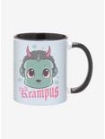Krampus Chibi Holiday Greetings Mug, , alternate