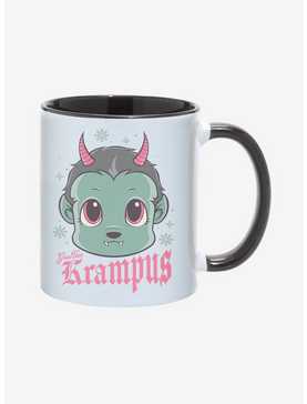 Krampus Chibi Holiday Greetings Mug, , hi-res