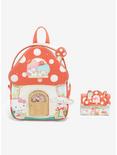 Her Universe Hello Kitty And Friends Mushroom House Mini Backpack, , alternate