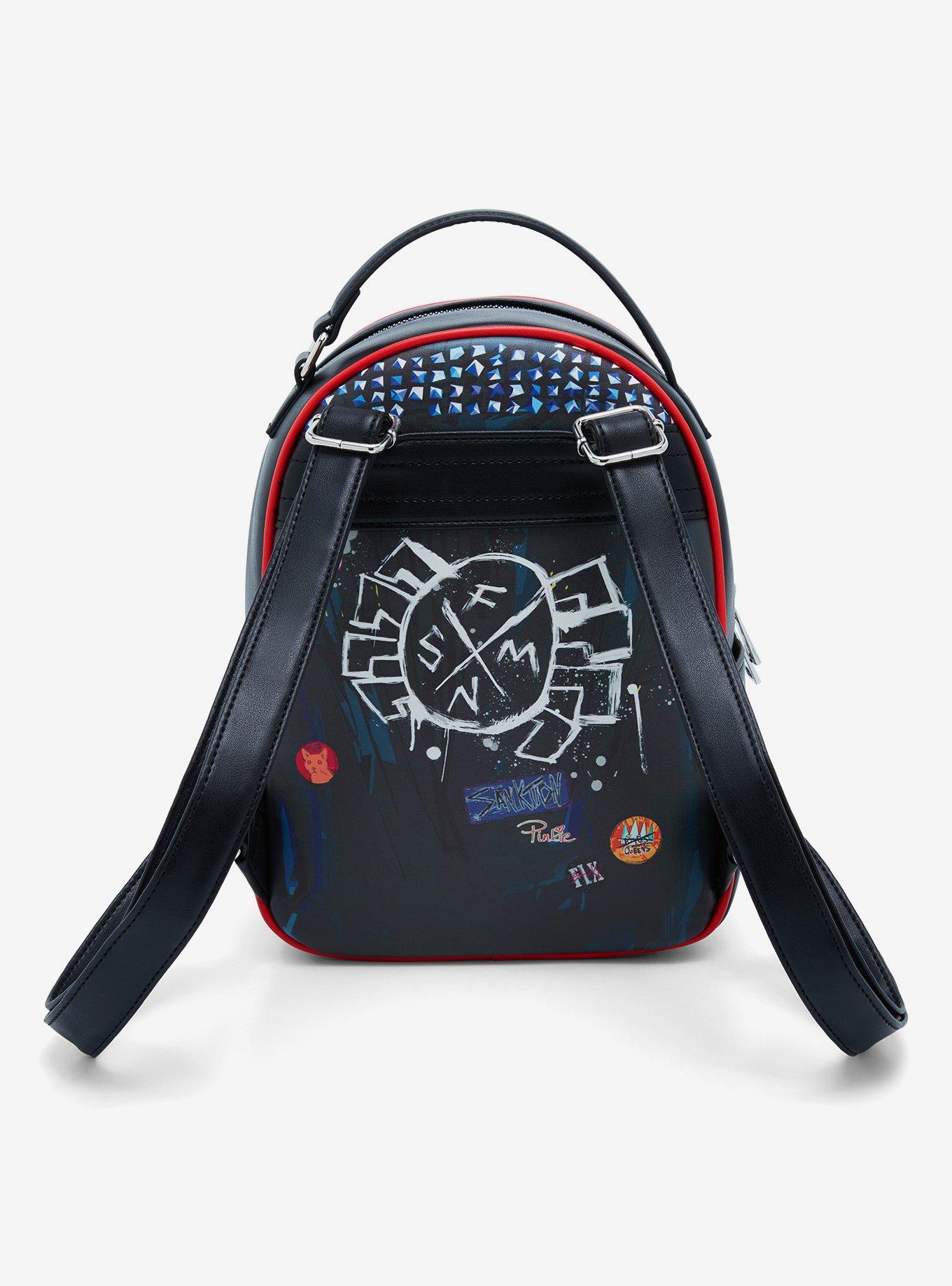 Her Universe Marvel Spider-Man: Across The Spider-Verse Spider-Punk Mini Backpack, , alternate