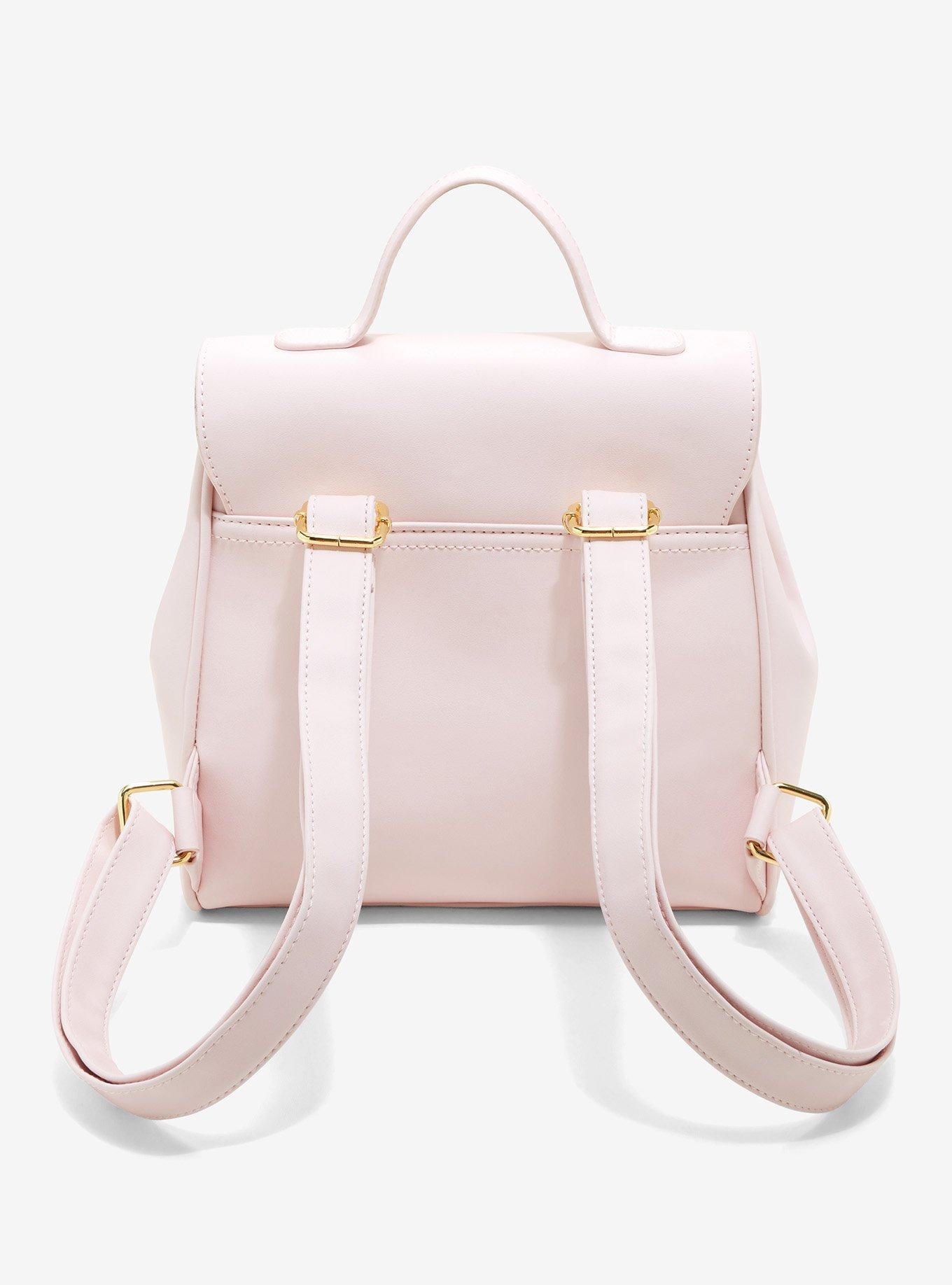 Pink Kawaii Bow Wings Mini Backpack, , alternate