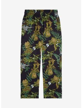 Marvel The Guardians of the Galaxy Rocket & Groot Allover Print Sleep Pants - BoxLunch Exclusive, , hi-res