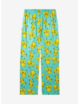 Pokémon Pikachu Expressions Allover Print Sleep Pants - BoxLunch Exclusive , , hi-res