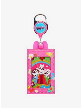 The Powerpuff Girls Floral Portrait Retractable Lanyard - BoxLunch Exclusive, , hi-res