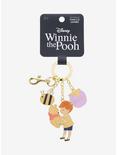 Loungefly Disney Winnie the Pooh Christopher Robin & Pooh Bear Multi Charm Keychain - BoxLunch Exclusive, , alternate
