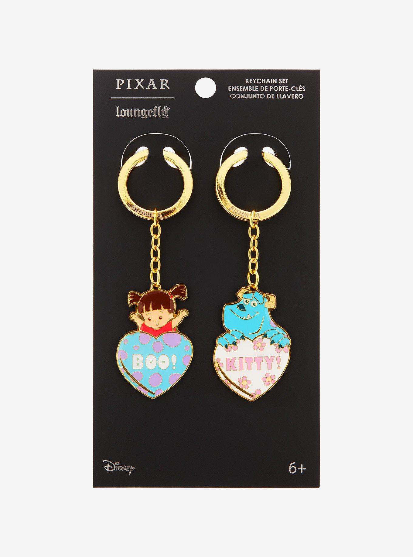Loungefly Disney Pixar Monsters Inc. Sully & Boo Keychain Set - BoxLunch Exclusive