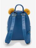 Disney Winnie The Pooh Plush Face Overalls Mini Backpack, , alternate
