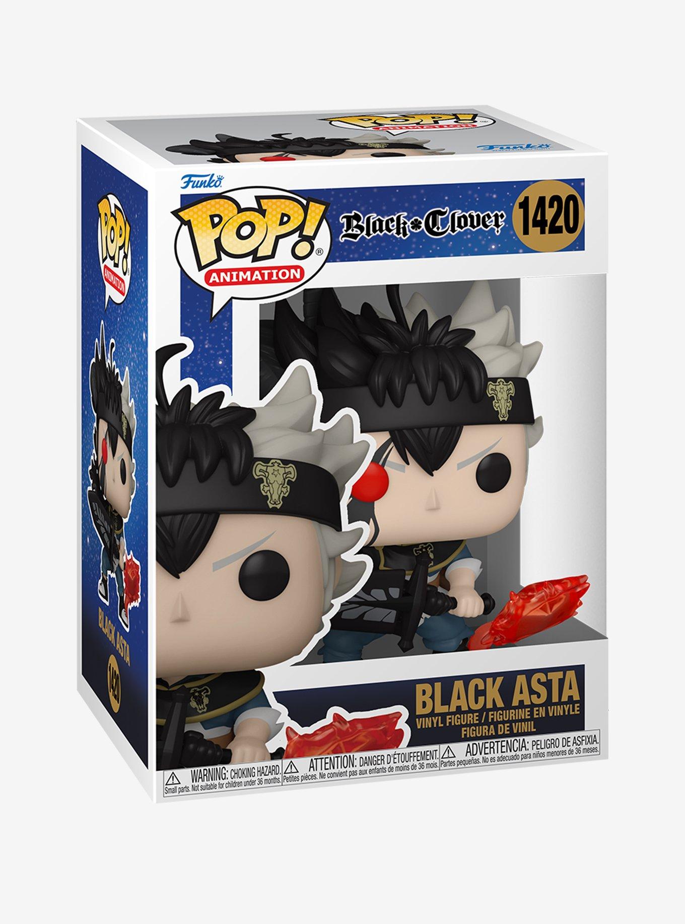 Funko Pop! Animation Black Clover Black Asta Vinyl Figure, , alternate