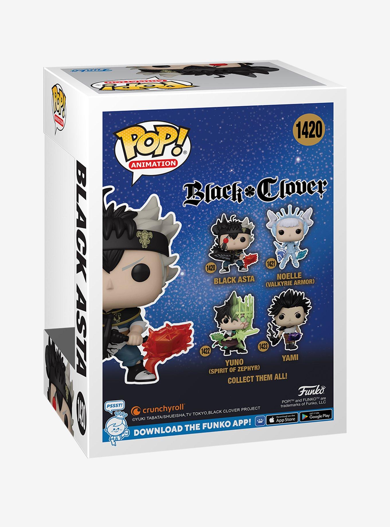 Funko Pop! Animation Black Clover Black Asta Vinyl Figure, , alternate