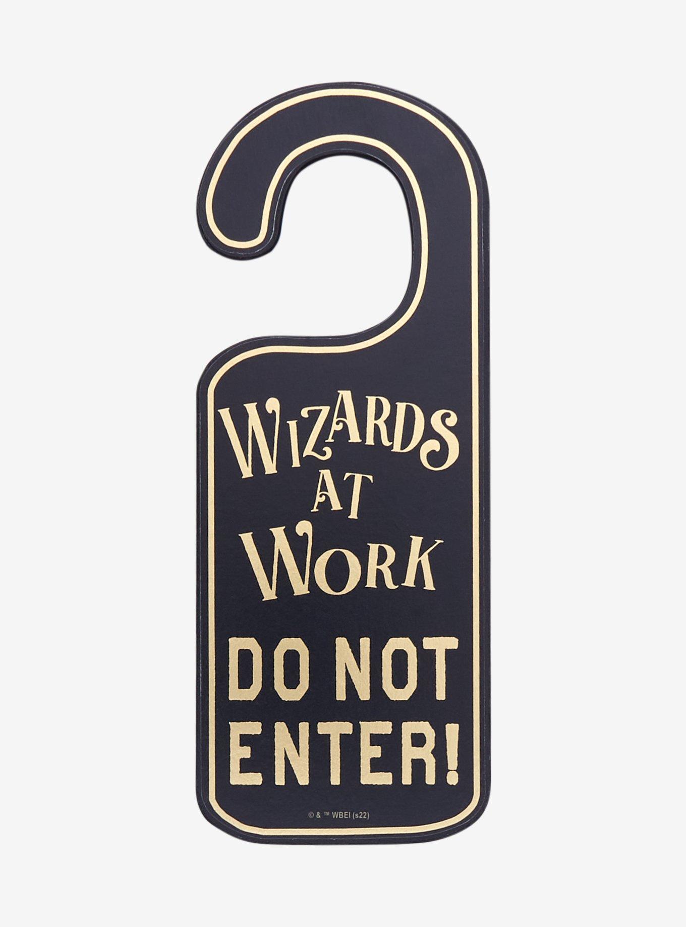 Harry Potter Visitors Welcome Door Hanger, , alternate