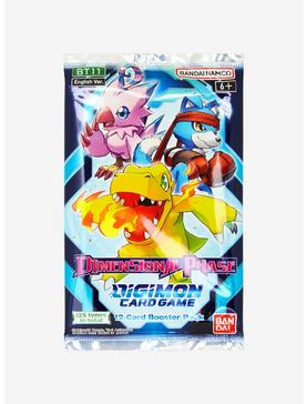 Digimon Card Game Dimensional Phase (BT11) Booster Card Pack, , hi-res