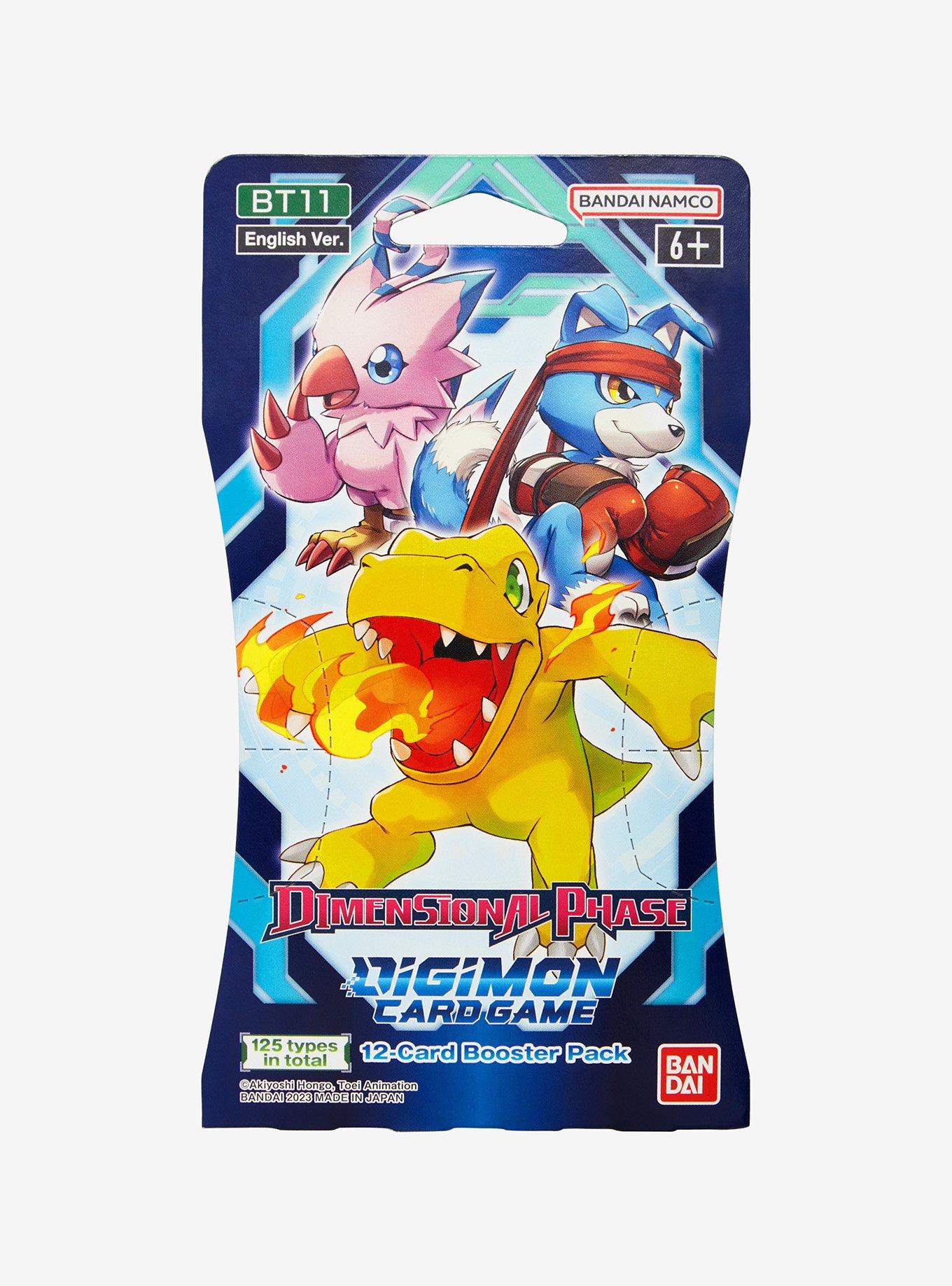 Digimon Card Game Dimensional Phase (BT11) Booster Card Pack, , alternate