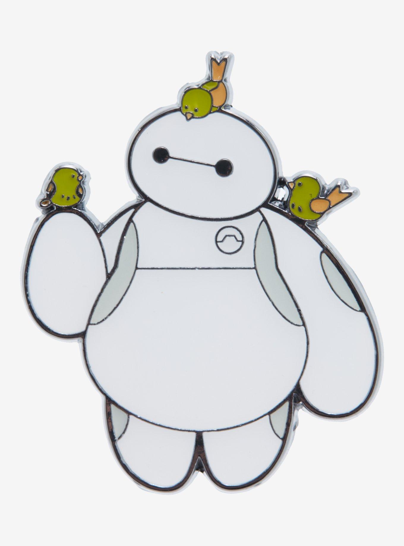 Loungefly Disney Big Hero 6 Baymax with Birds Enamel Pin - BoxLunch Exclusive, , hi-res