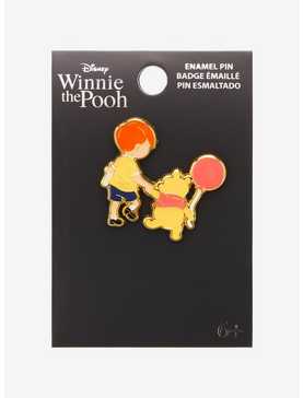Loungefly Disney Winnie the Pooh Christopher Robin & Pooh Bear Enamel Pin - BoxLunch Exclusive, , hi-res