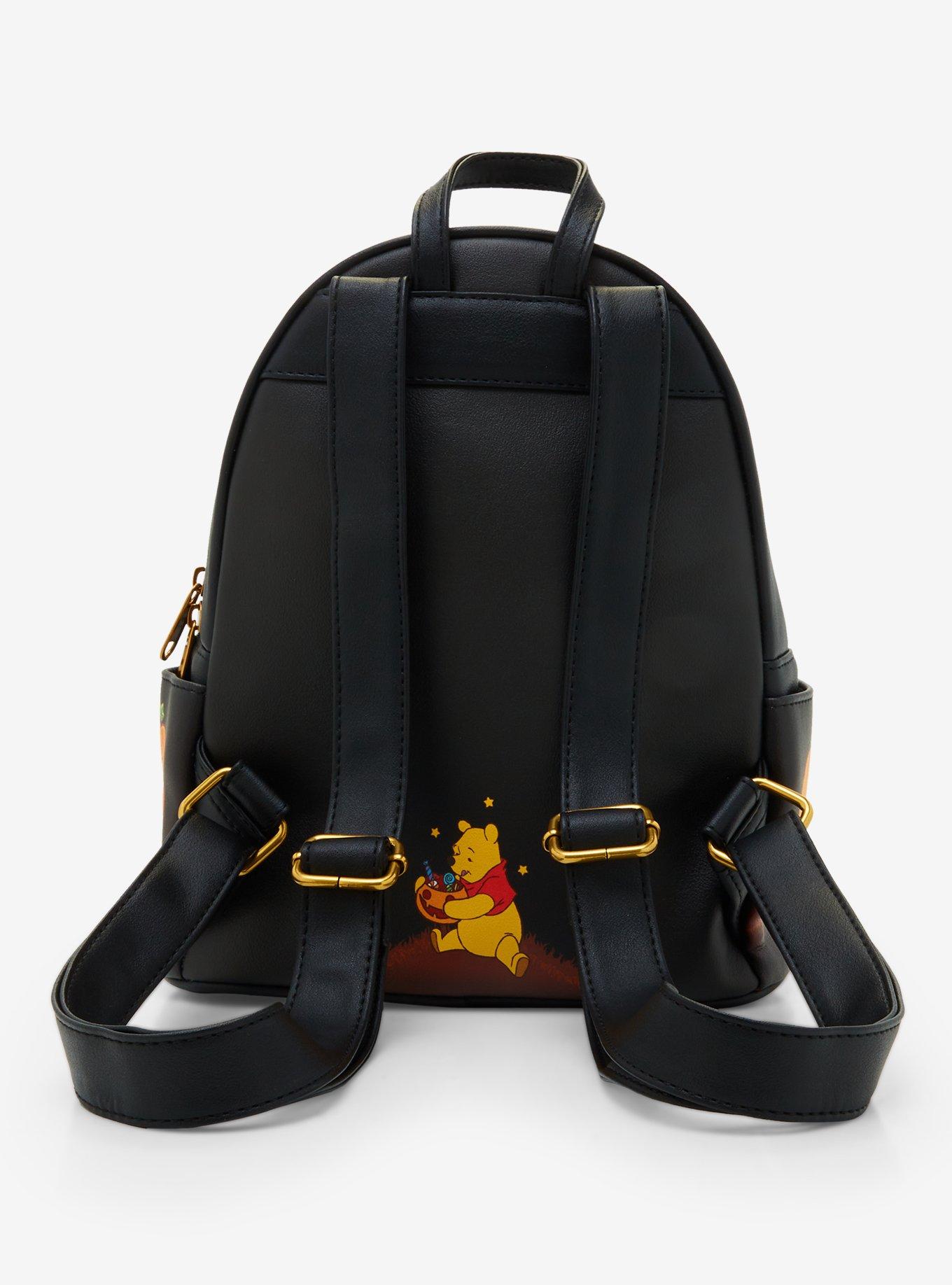 Loungefly Disney Winnie The Pooh Pumpkin Glow-In-The-Dark Mini Backpack, , alternate