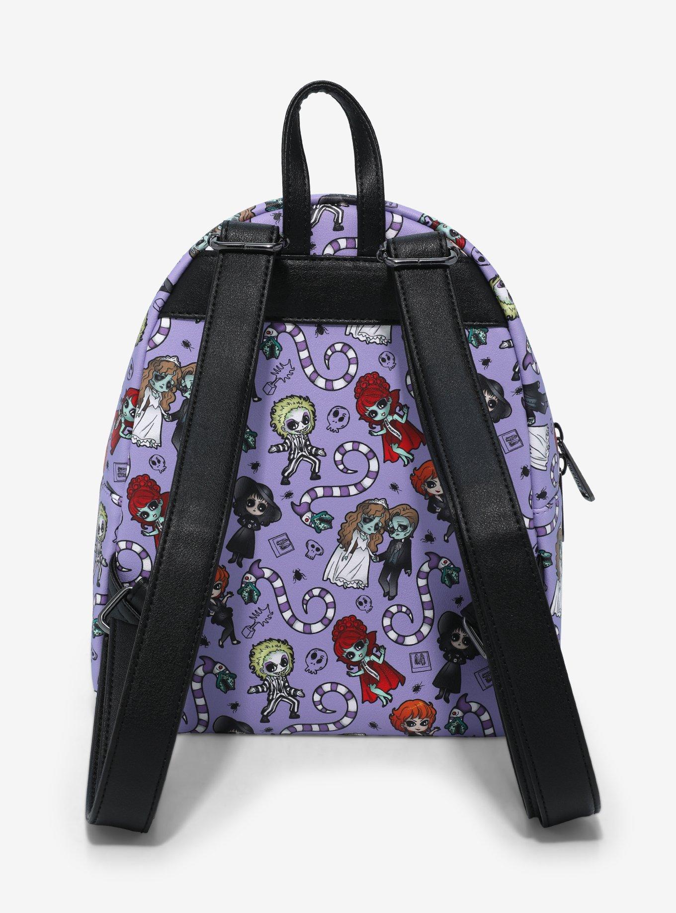 Loungefly Beetlejuice Chibi Characters Mini Backpack, , alternate