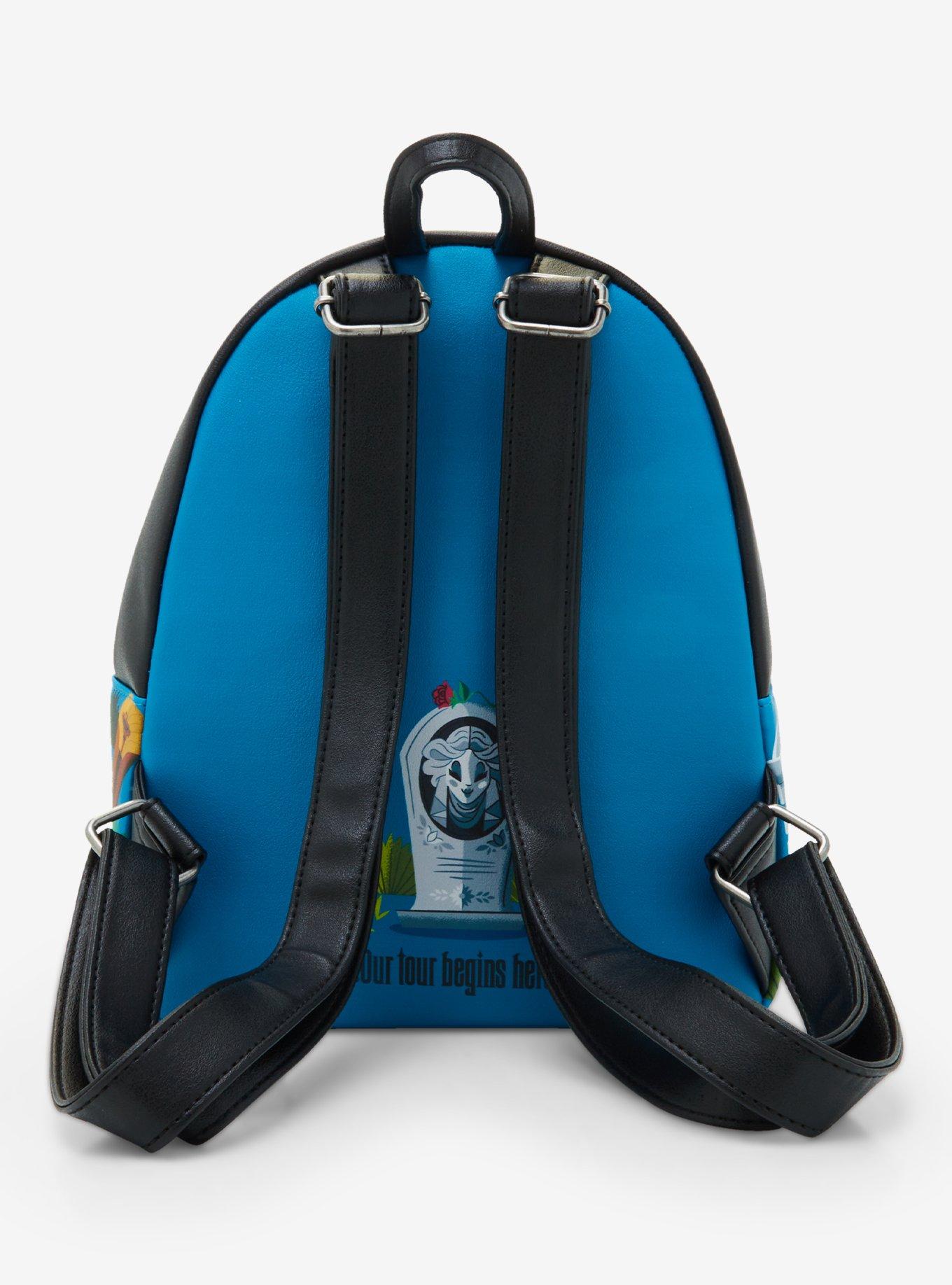 Loungefly Disney The Haunted Mansion Cartoon Artwork Mini Backpack, , alternate
