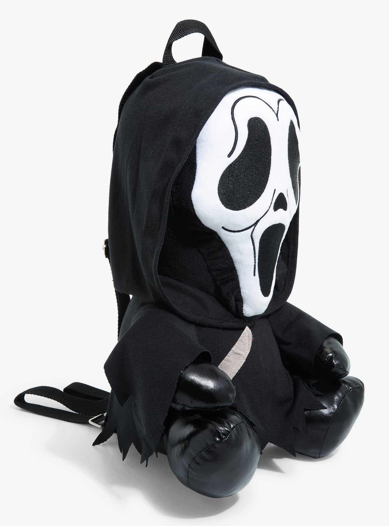 Scream Ghost Face Plush Backpack, , hi-res