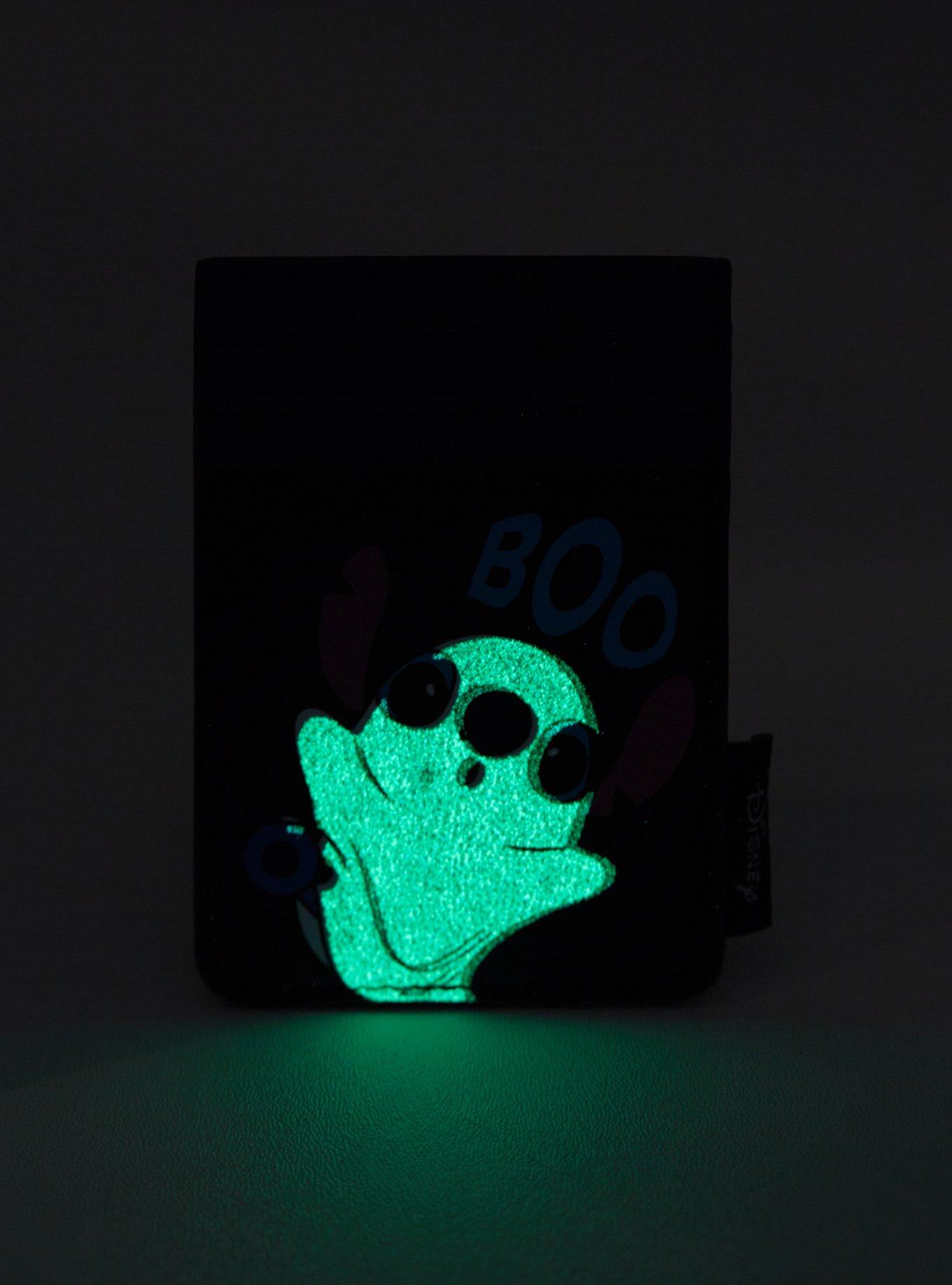 Loungefly Disney Lilo & Stitch Ghost Stitch Glow-In-The-Dark Cardholder, , alternate