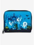 Loungefly Disney The Haunted Mansion Hitchhiking Ghosts Mini Zipper Wallet, , alternate