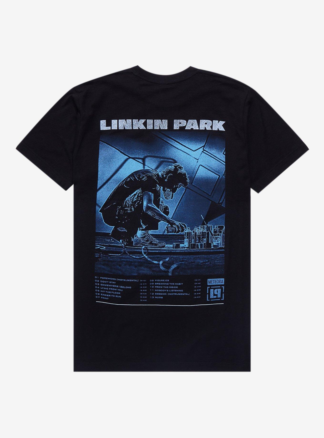 Linkin Park Meteora 20th Anniversary T-Shirt, BLACK, alternate