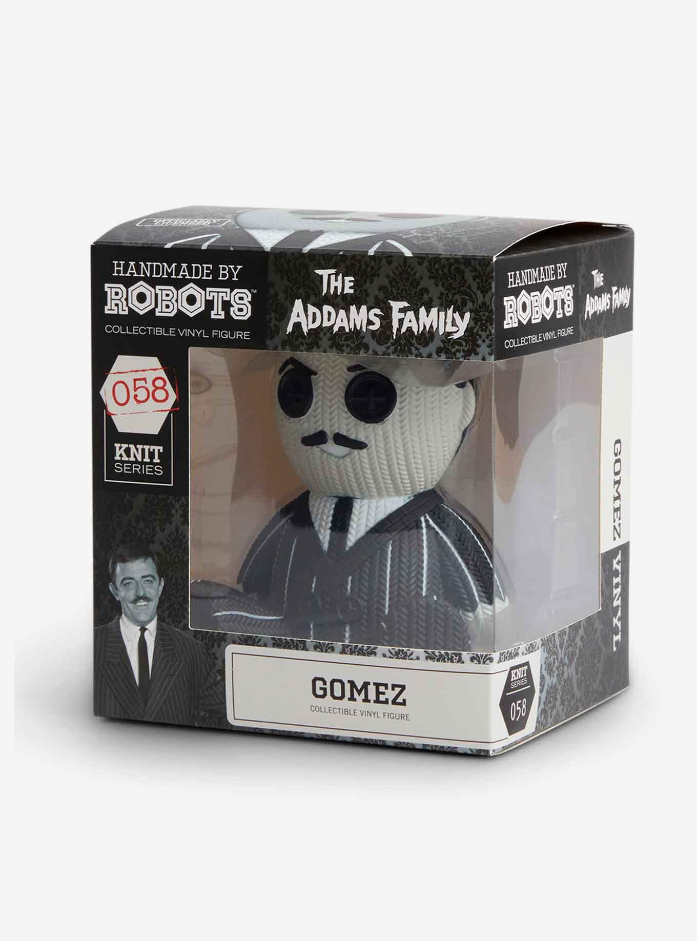 Handmade By Robots The Addams Family Knit Series Gomez Vinyl Figure, , alternate