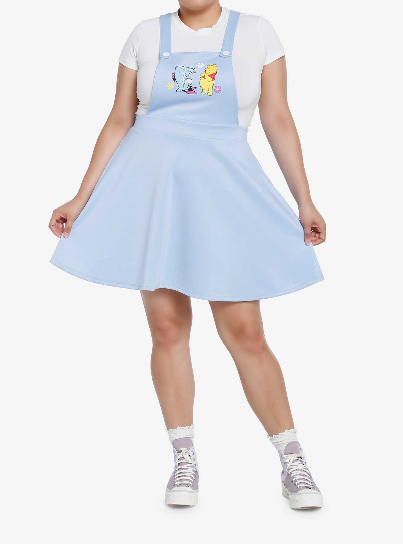 Disney Winnie The Pooh Duo Scuba Skirtall Plus Size, , hi-res