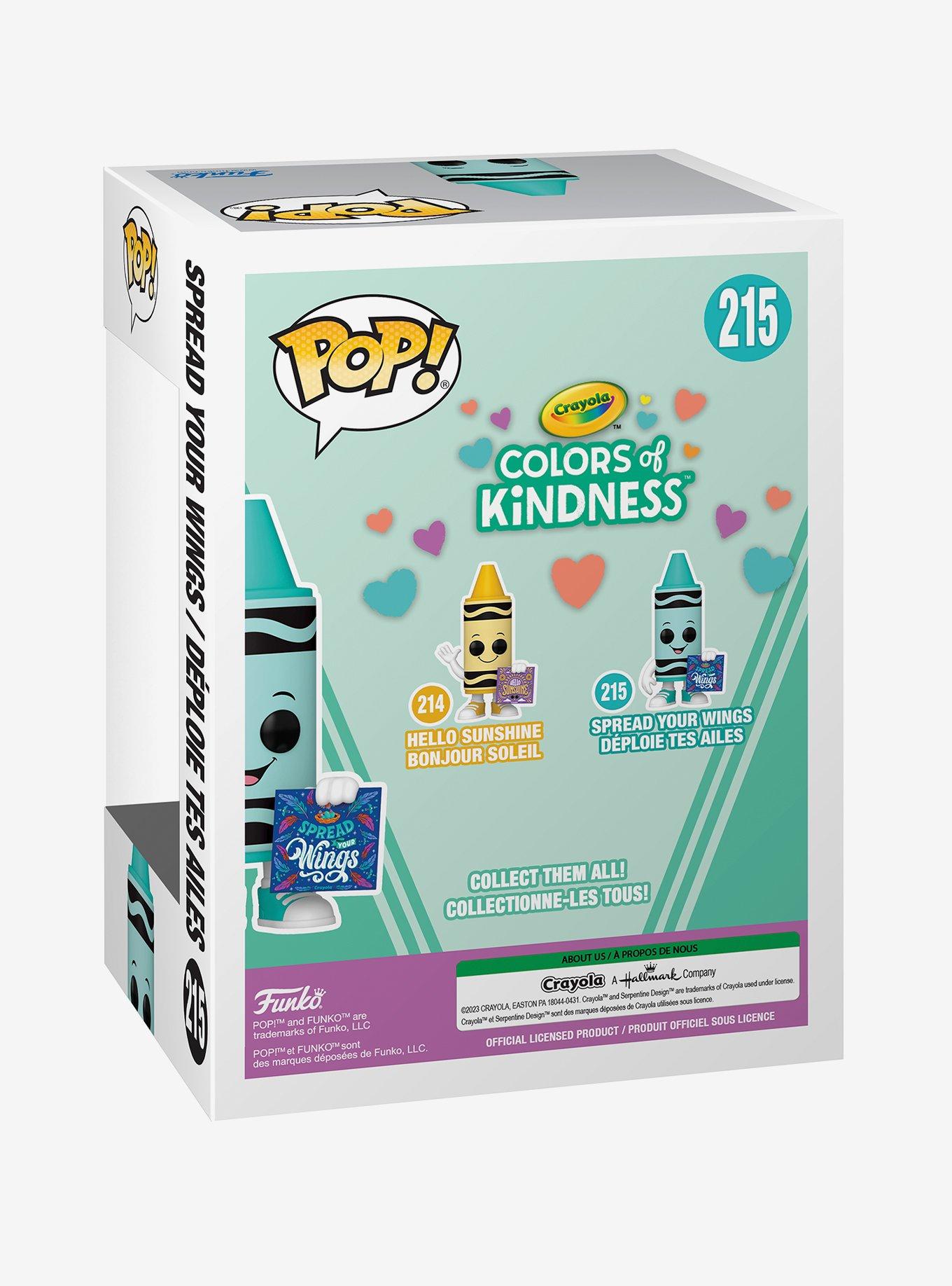 Funko Pop! Crayola Colors of Kindness Spread Your Wings Vinyl Figure, , alternate