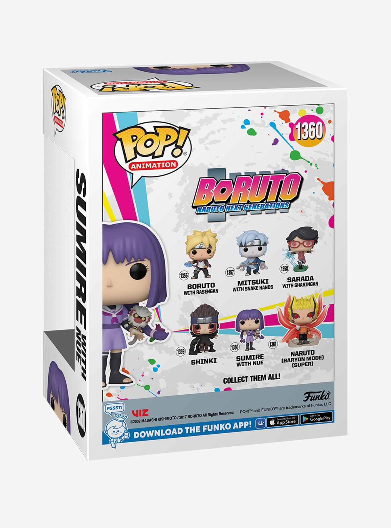 Funko Pop! Animation Boruto: Naruto Next Generations Sumire With Nue Vinyl Figure, , alternate