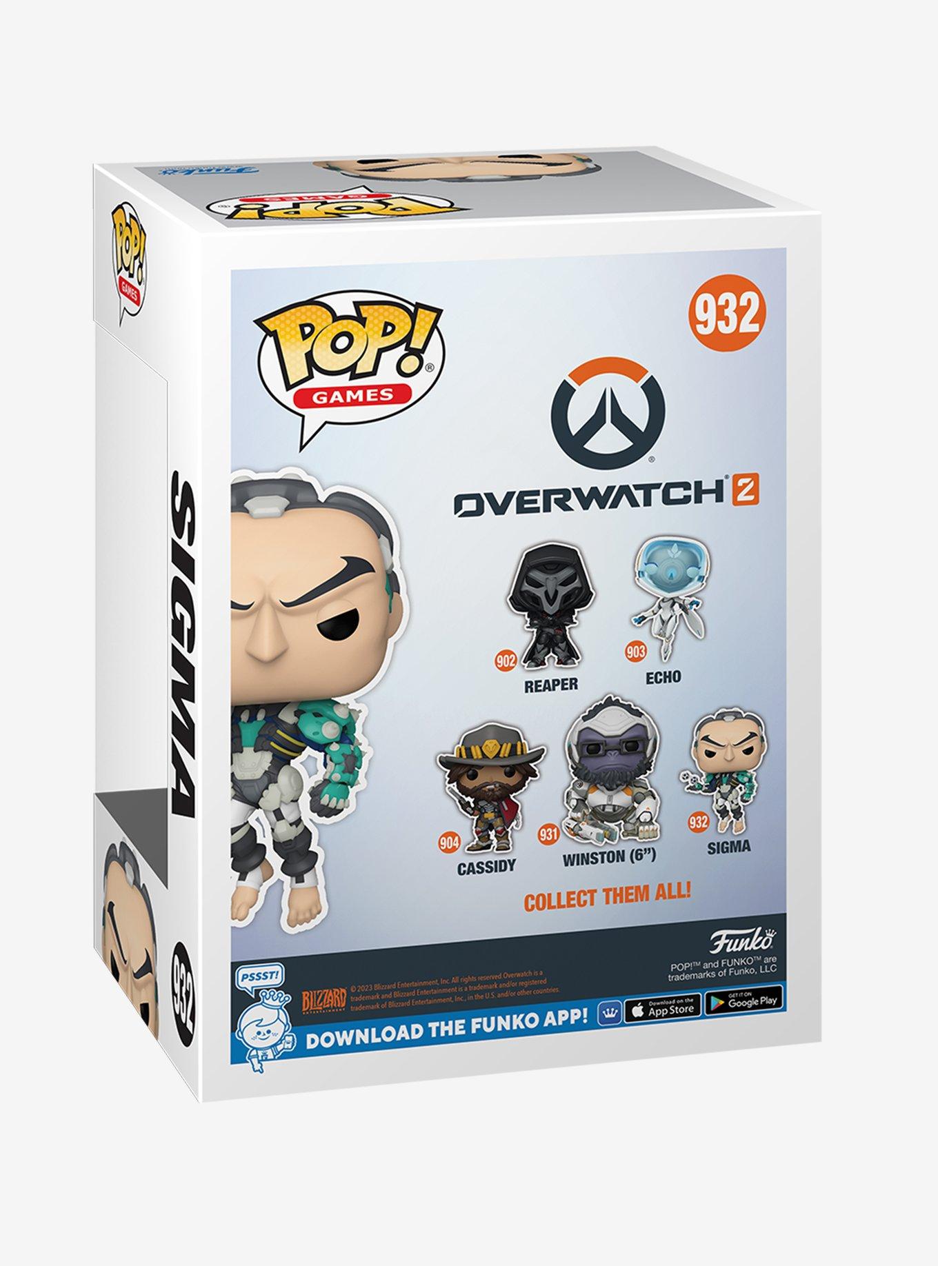 Funko Pop! Games Overwatch 2 Sigma Vinyl Figure, , alternate