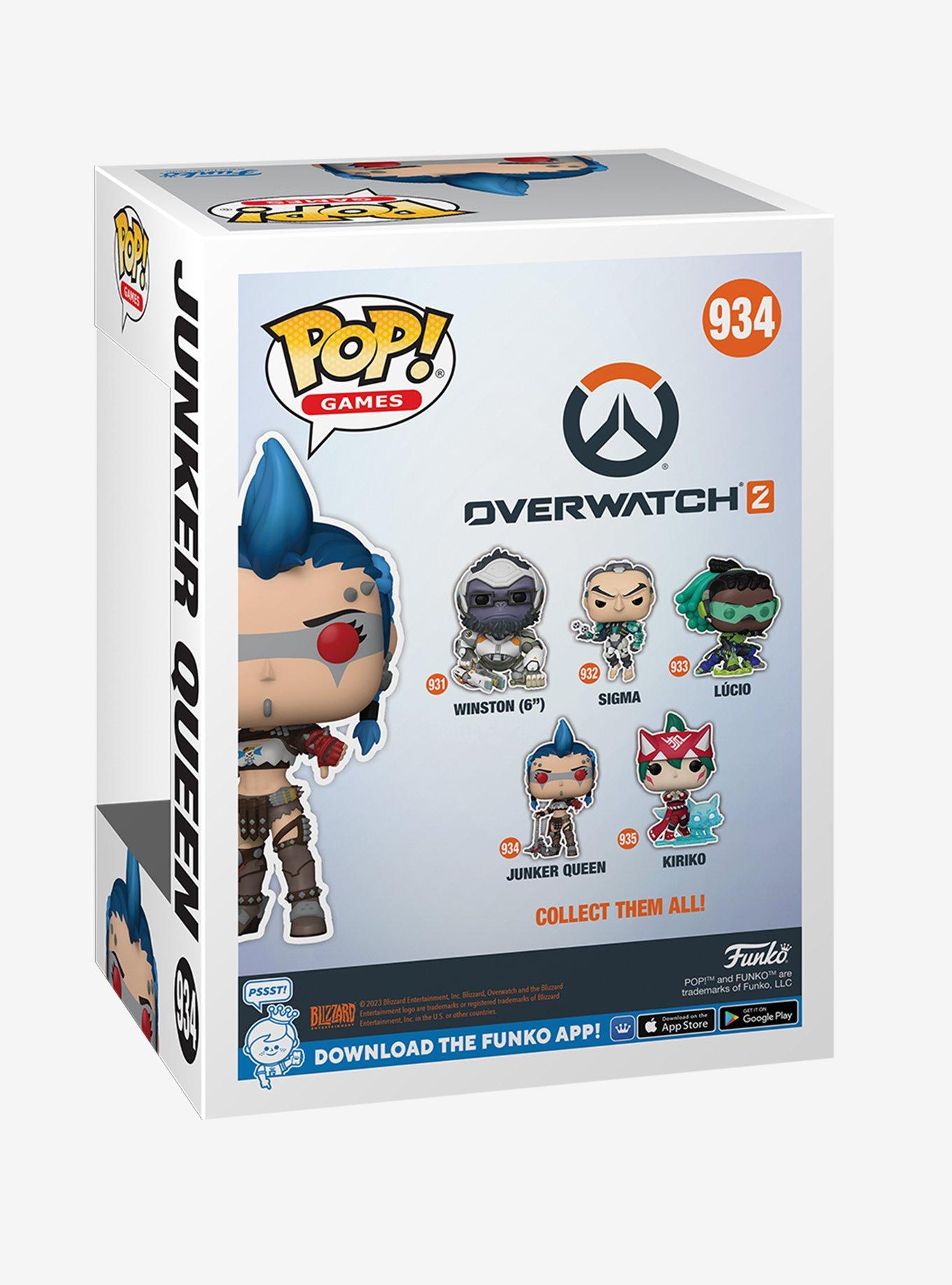 Funko Pop! Games Overwatch 2 Junker Queen Vinyl Figure, , alternate