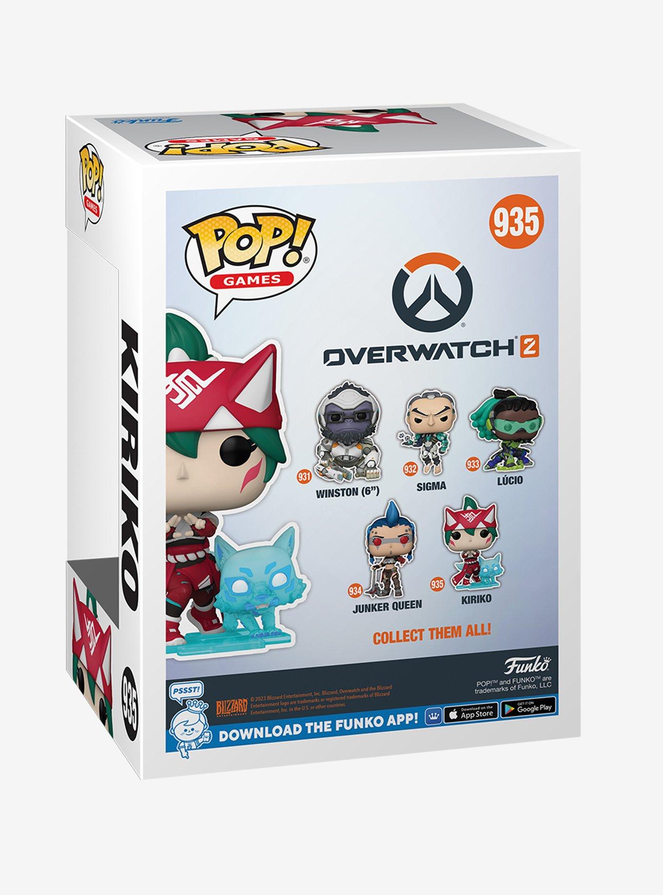 Funko Pop! Games Overwatch 2 Kiriko Vinyl Figure, , alternate
