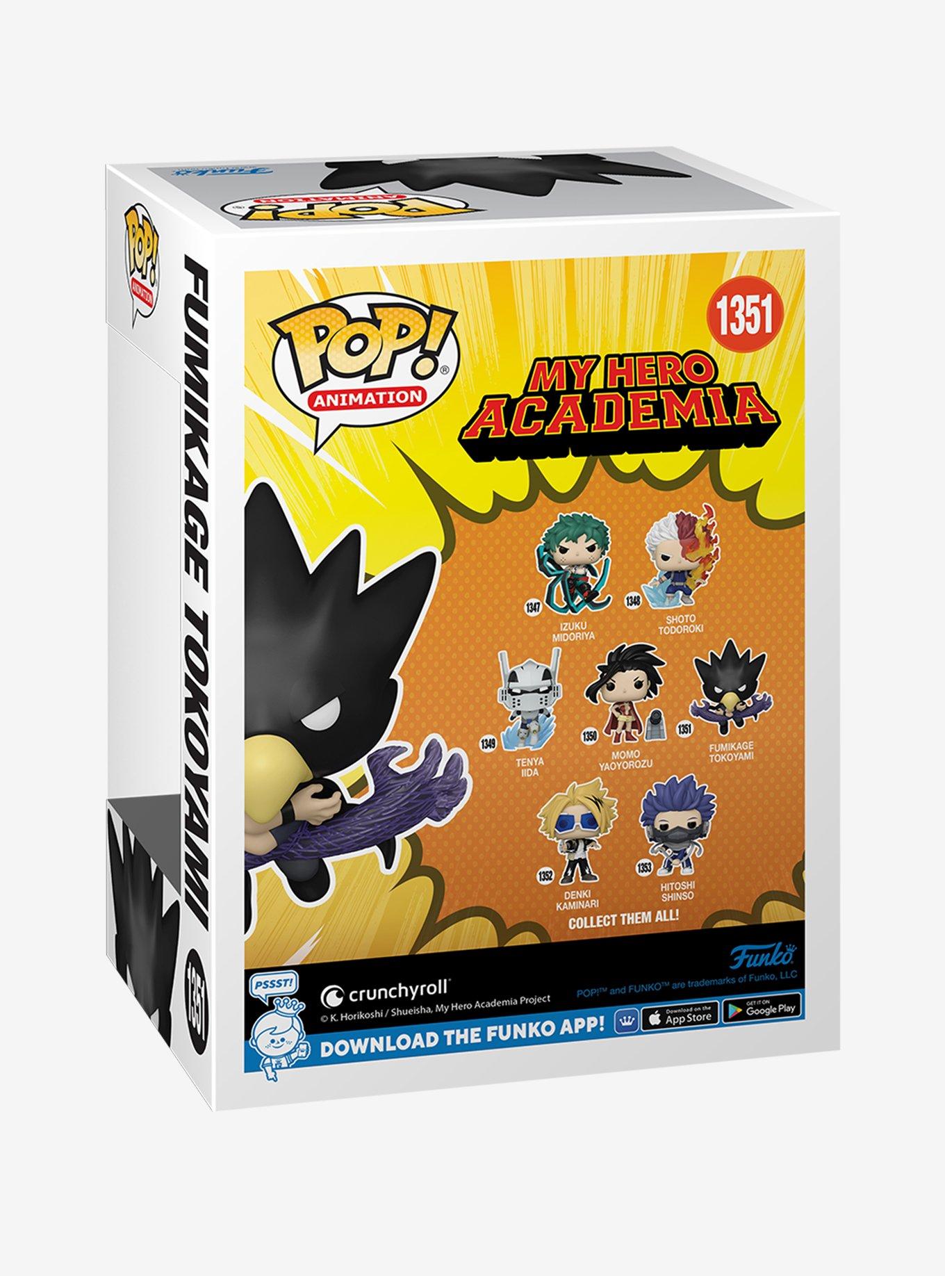 Funko Pop! Animation My Hero Academia Fumikage Tokoyami Vinyl Figure, , alternate