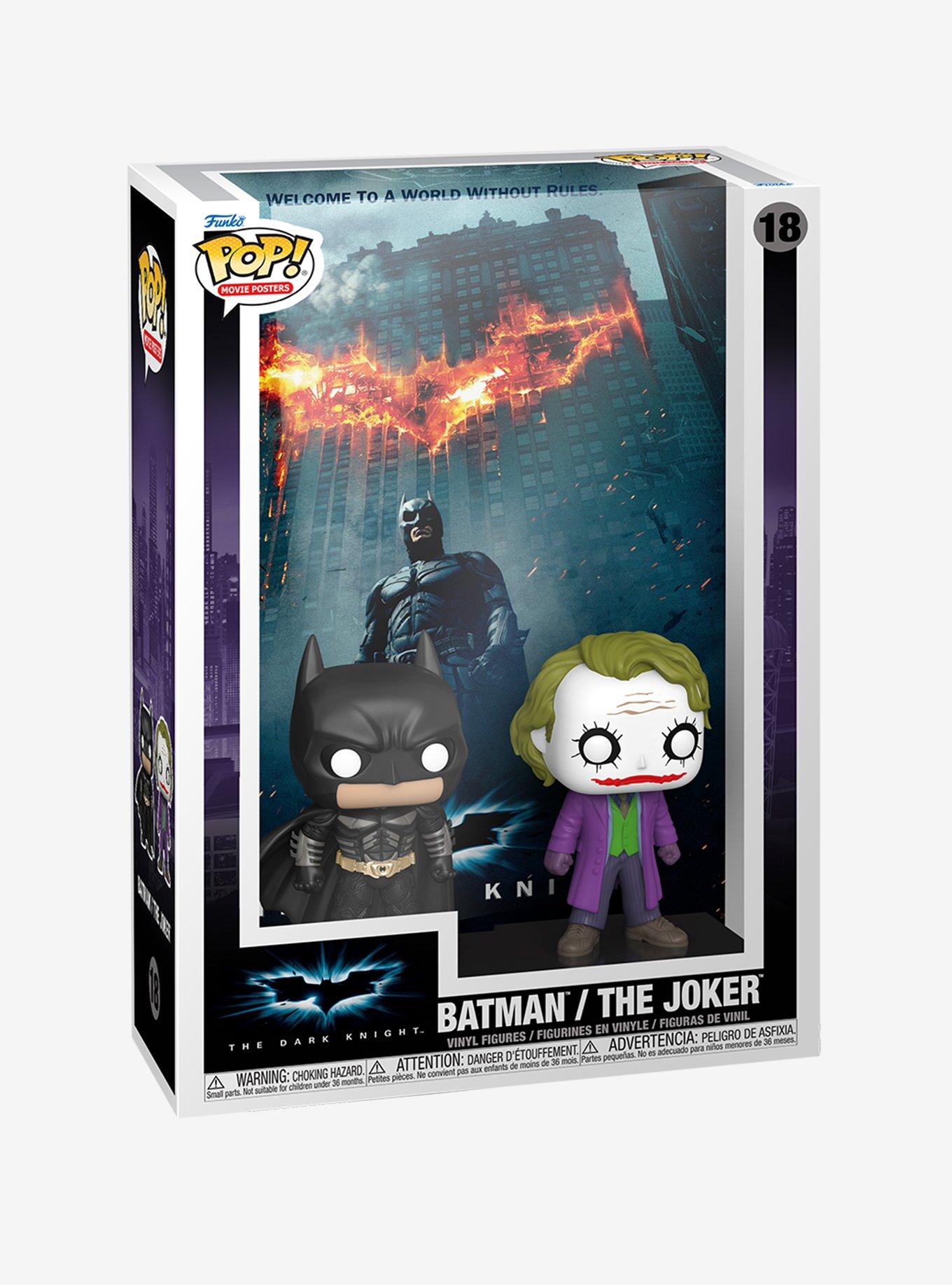 Funko Pop! Movie Posters DC Comics The Dark Knight Batman & The Joker Vinyl Figures, , alternate