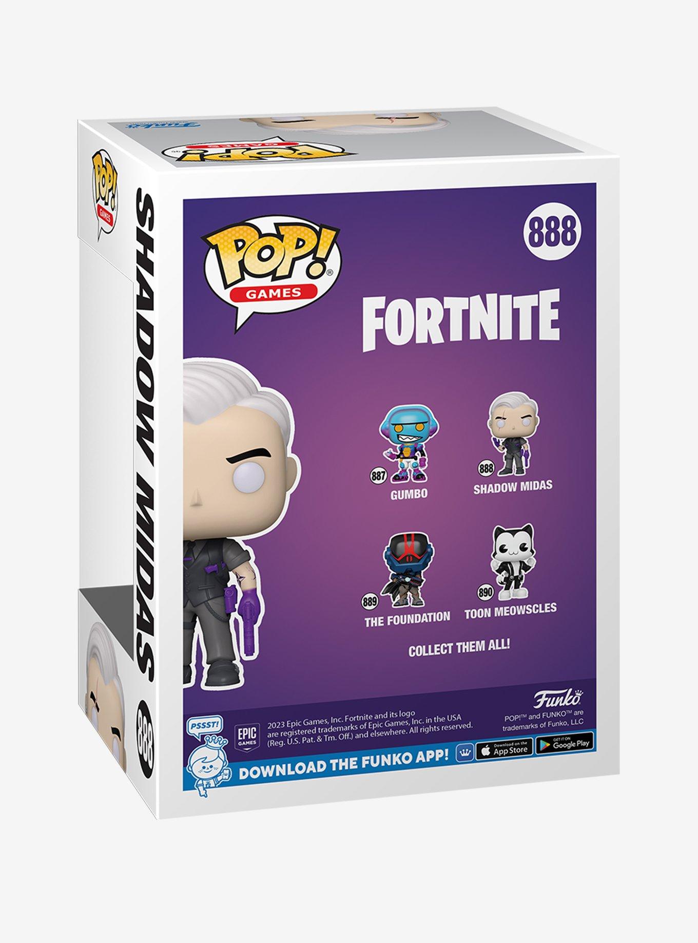 Funko Pop! Games Fortnite Shadow Midas Vinyl Figure, , alternate
